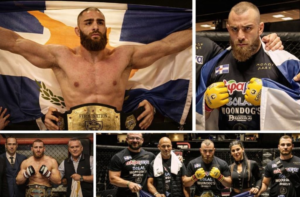 Andreas Tricomitis profiled by Protathlima Cyprus Times as MMA powerhouse